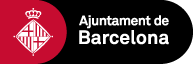 Barcelona City Council logo. Link to the Barcelona home webpage