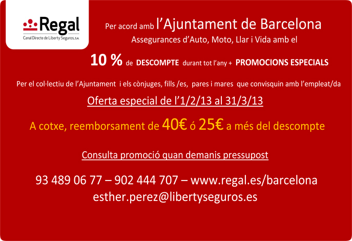 10% de Descompte durant tot l'any + promocions especials
