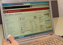  pantalla de la intranet