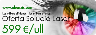 Les millors clíniques, les millors ofertes: Oferta solució làser 599€/ull