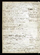 Verdaguer, “A Barcelona, oda”, manuscrit